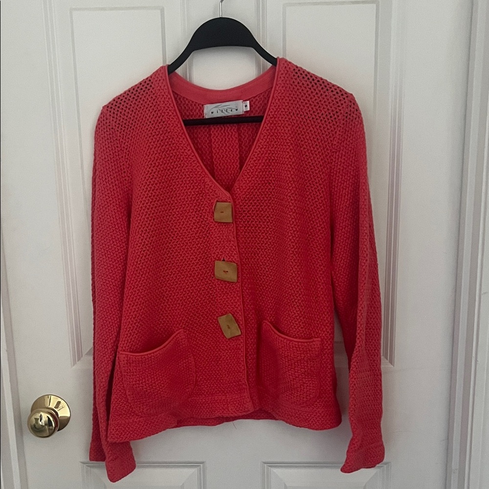 Willow Women's Coral Cardigan